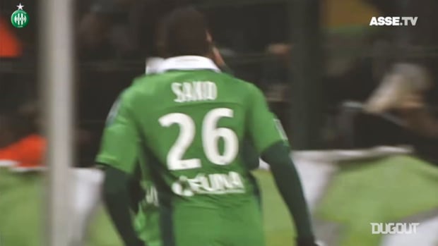 Aubameyang's first hat-trick of his career vs Lorient